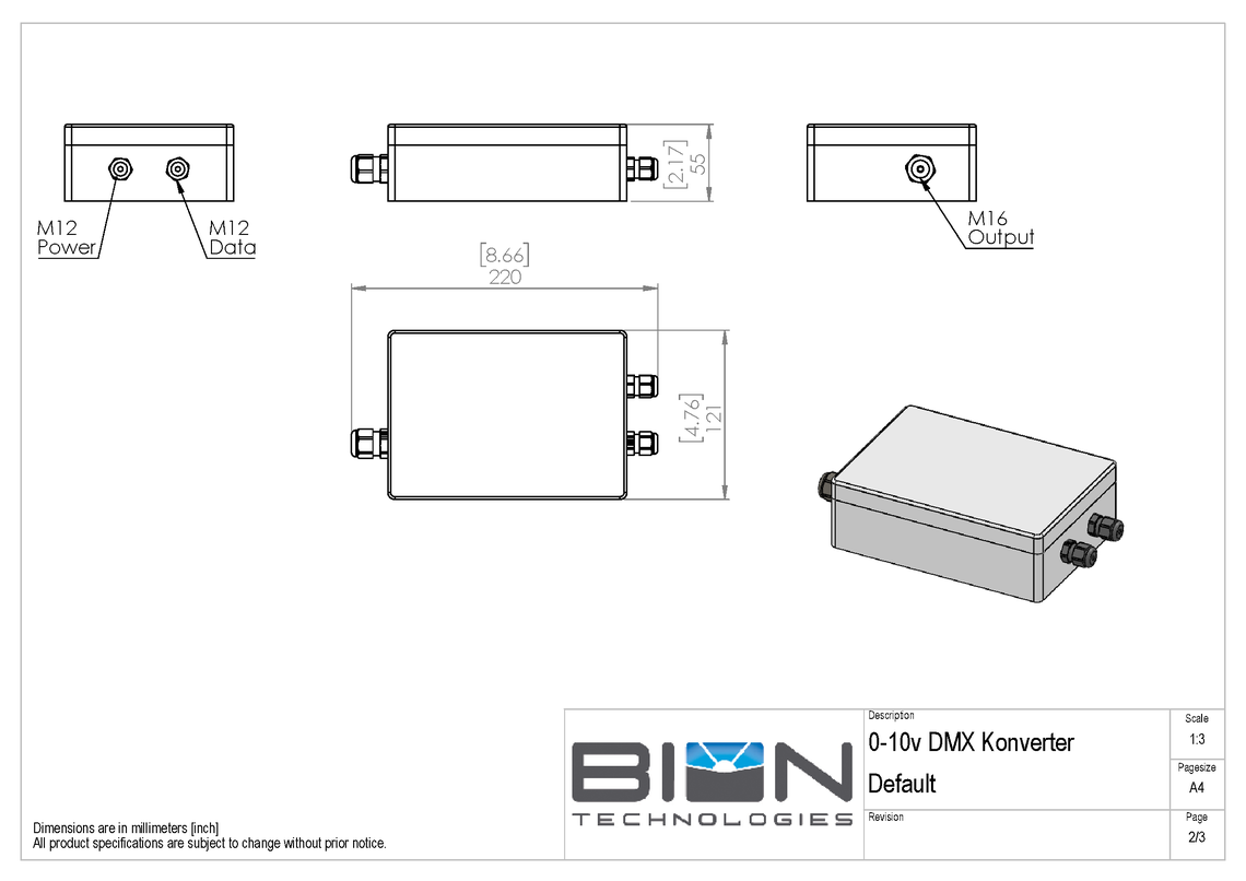 0-10v DMX Konverter